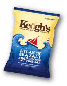 Sea Salt and Irish Cider Vinegar Crisps | Keogh's
