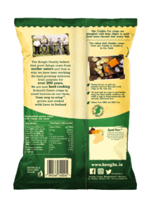 keoghs crisps crinkle irish cheddar and red onion back of pack