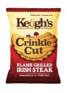 keoghs crisps crinkle frame grilled Irish steak