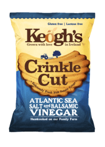 keoghs crisps crinkle atlantic sea salt & balsamic vinegar