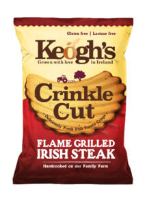 Keoghs crisps flame grilled irish steak