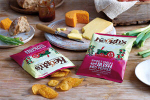 keoghs crisps sweet chili red pepper