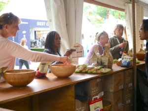 customers keoghs crisps eating