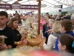 speaking to customers