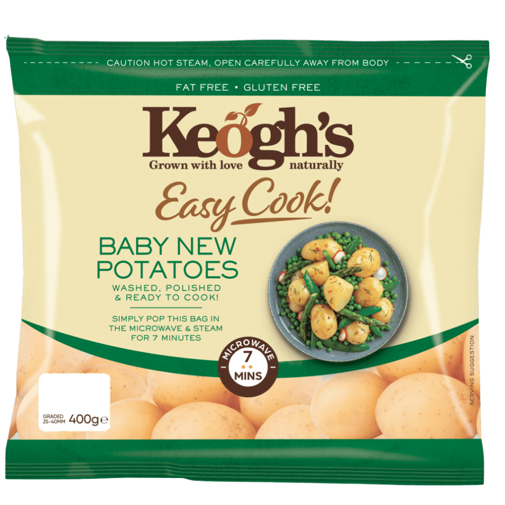 Baby Potatoes Potato and mixed greens salad with lemon dill dressing