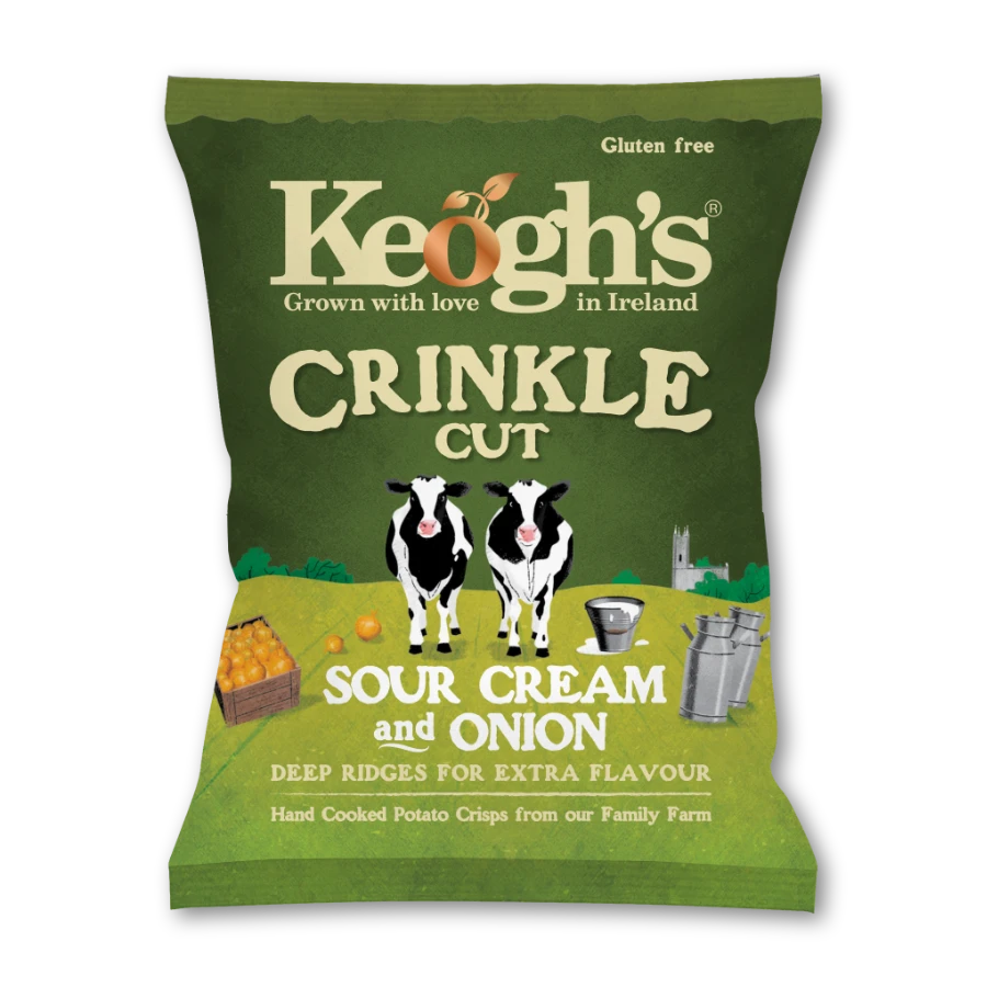 KEOGHS IRE CRINKLE SOUR CREAM