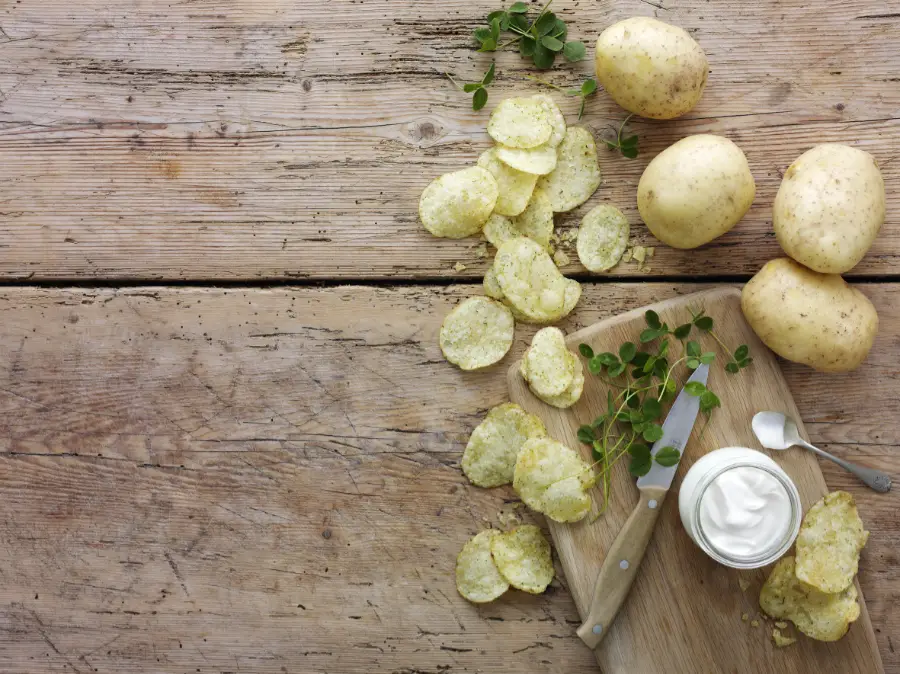 Shamrocks potatoes Sour cream crisps