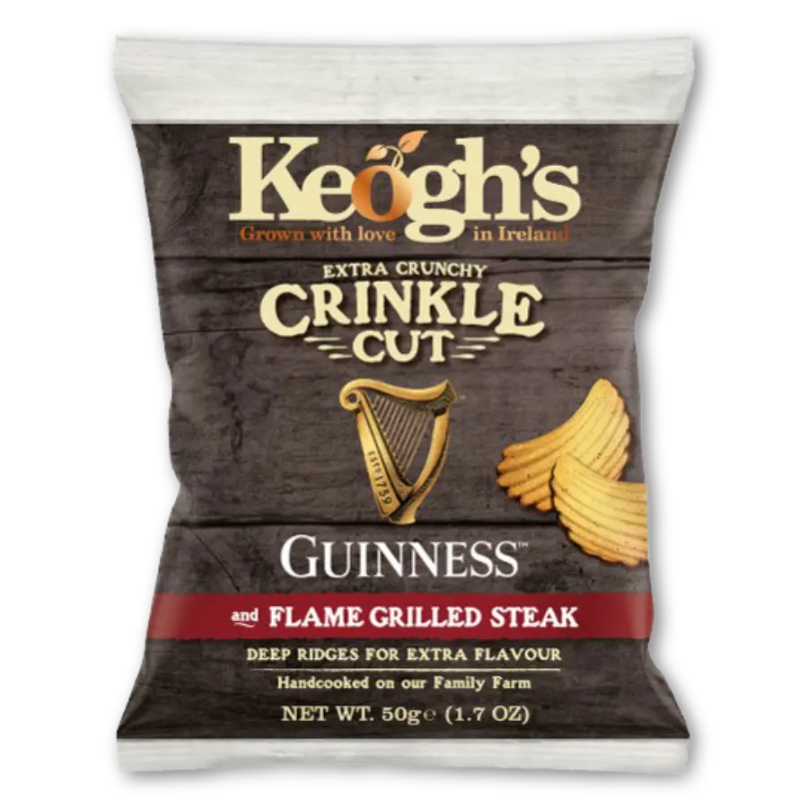 flame grilled steak gunnies flavour crisp packet