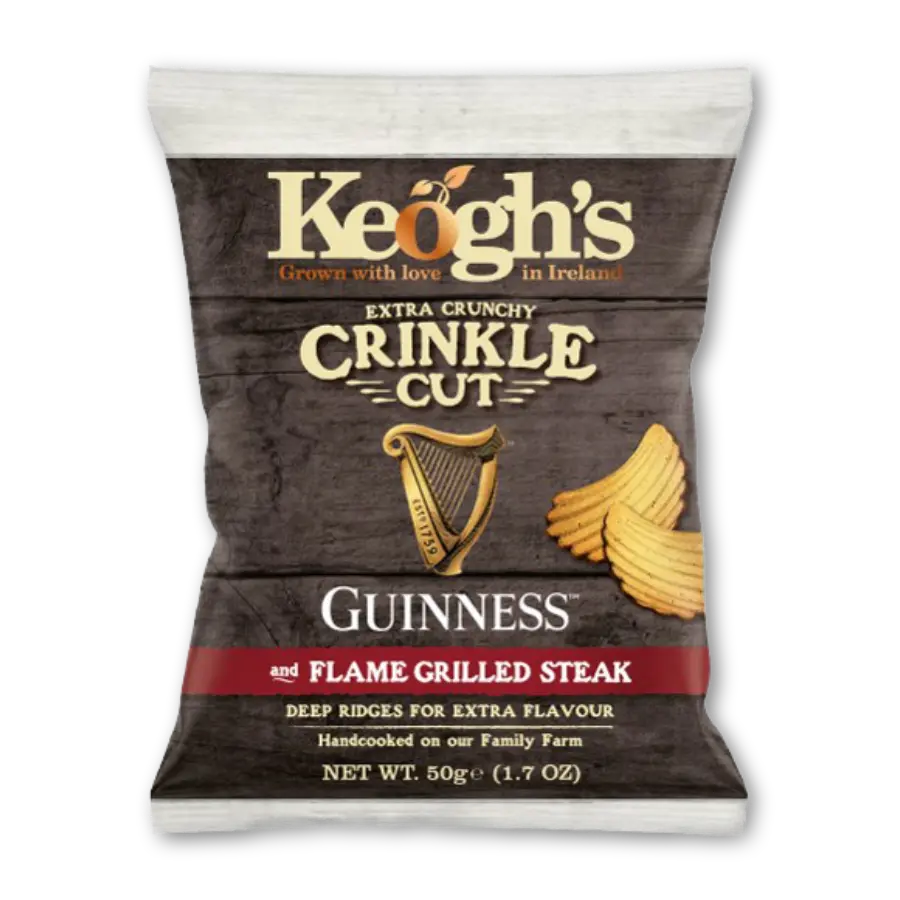 flame grilled steak gunnies flavour crisp packet