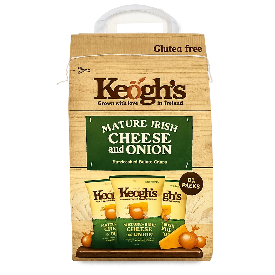 keoghs cheese onion multipack