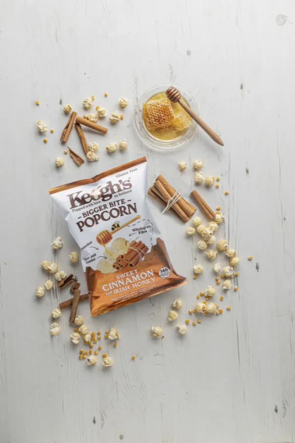 popcorn packet cinnamon sticks honey homeycomb