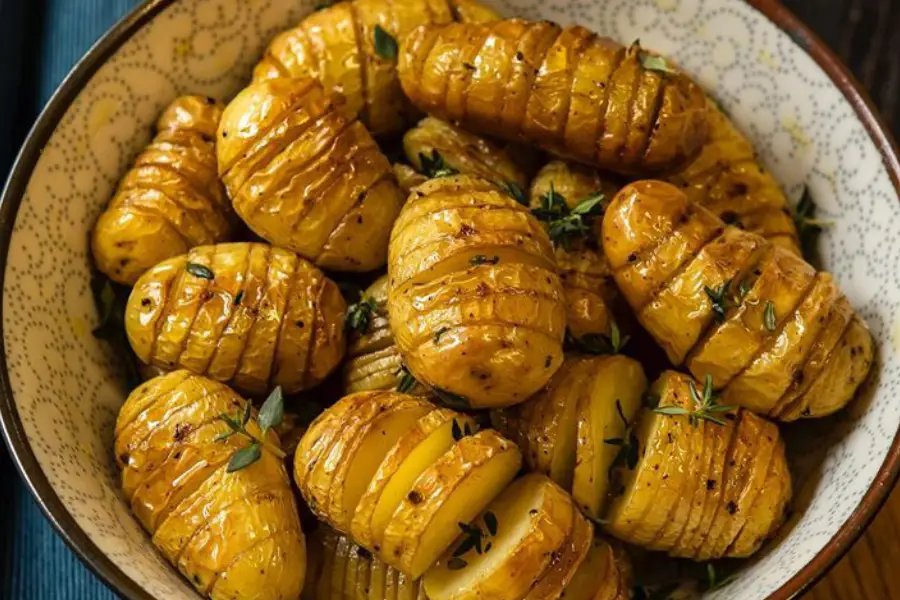 meal of baby potatoes