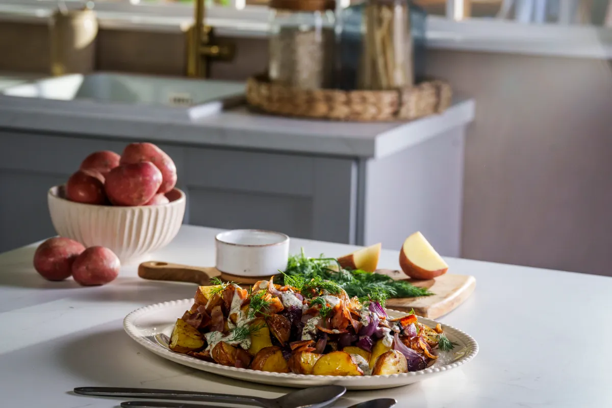 roast potatoe meal