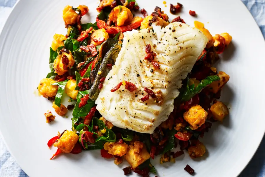 pan seared cod