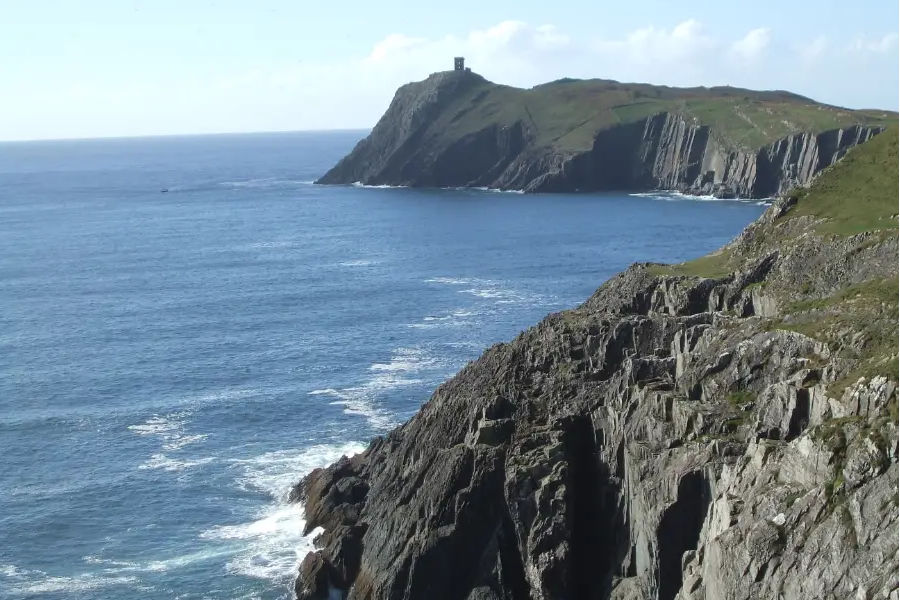 sea scape cliffs